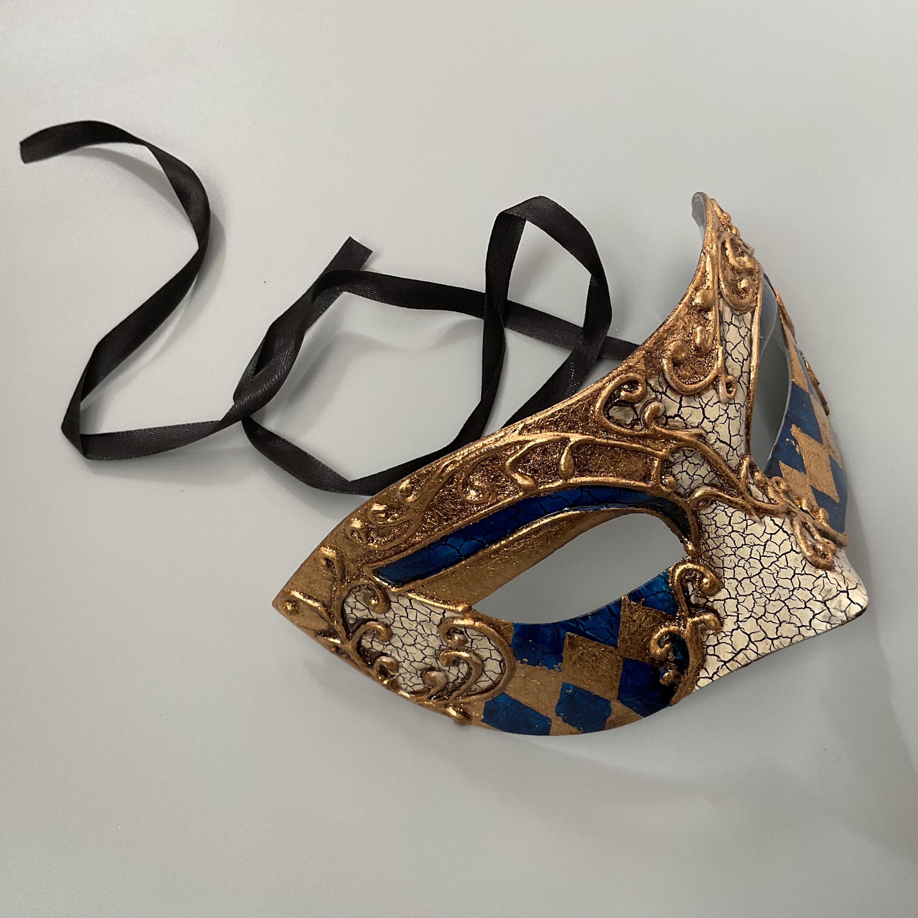 Balinco VENEZIAANS MASK, Dames Gemaskerd Bal, Elegant, Feest Outfit Accessoire, Kostuum Accessoire, Carnaval, Shrovetide, Halloween, Sexy Vrouwen Oogmasker (Venetiaans Masker 2