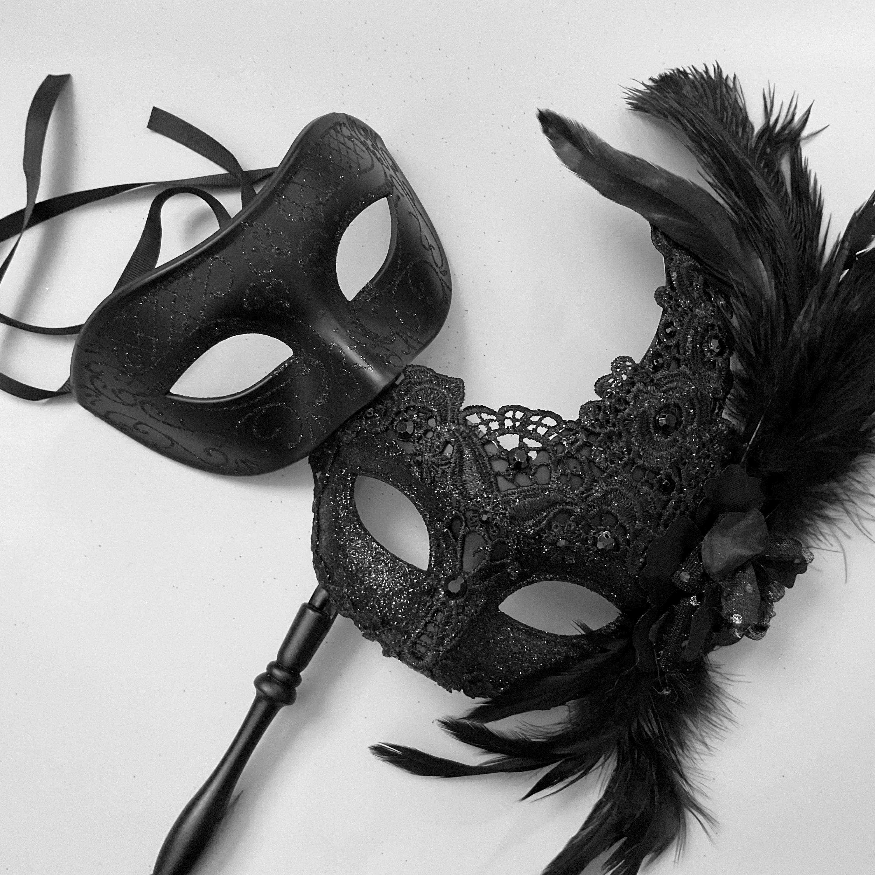 Masquerade Black Dress
