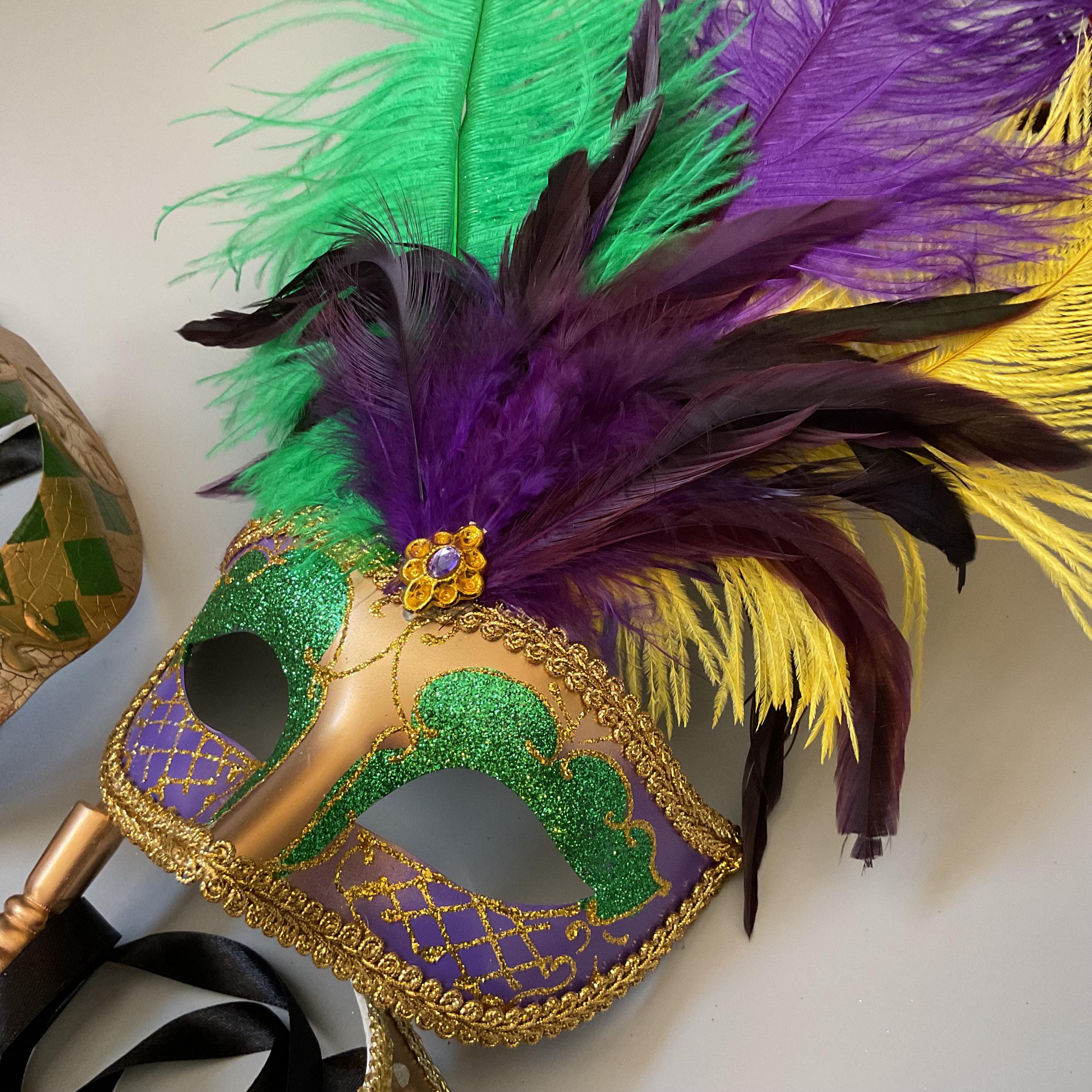 Maglietta Mardi Gras Donna Fat Tuesday Maniche Corte New Orleans Carnevale - Morbida E Traspirante