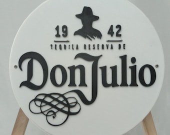 3D Printed Tequila Don Julio RGB LED Bar Sign With Remote Control ...