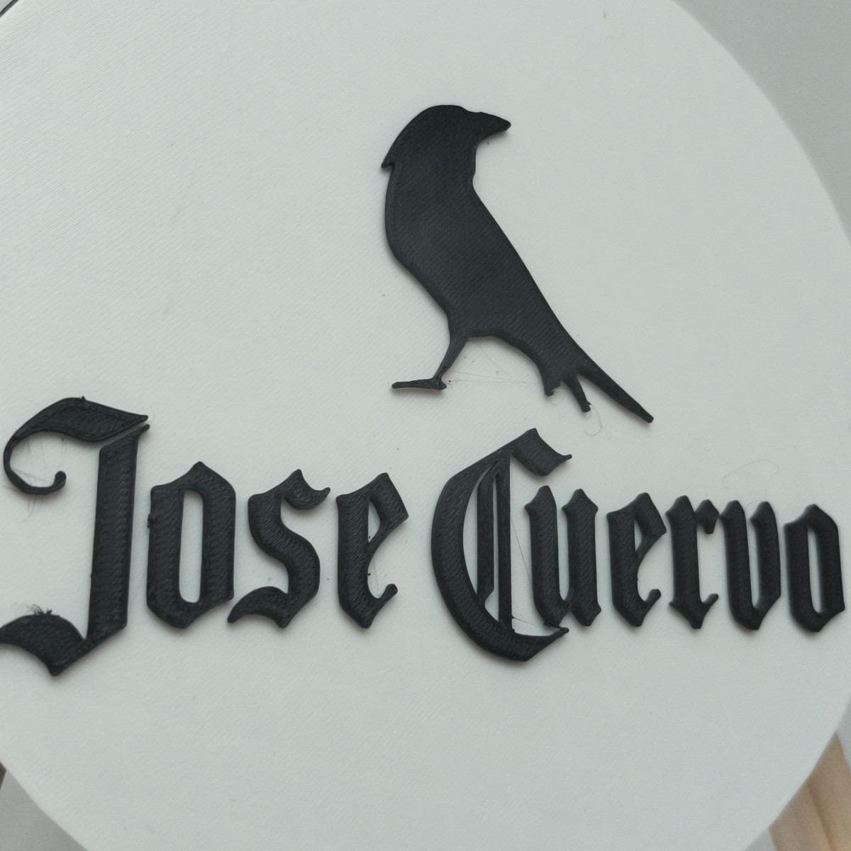 3D Printed Jose Cuervo Tequila RGB LED 8-inch Sign With Remote