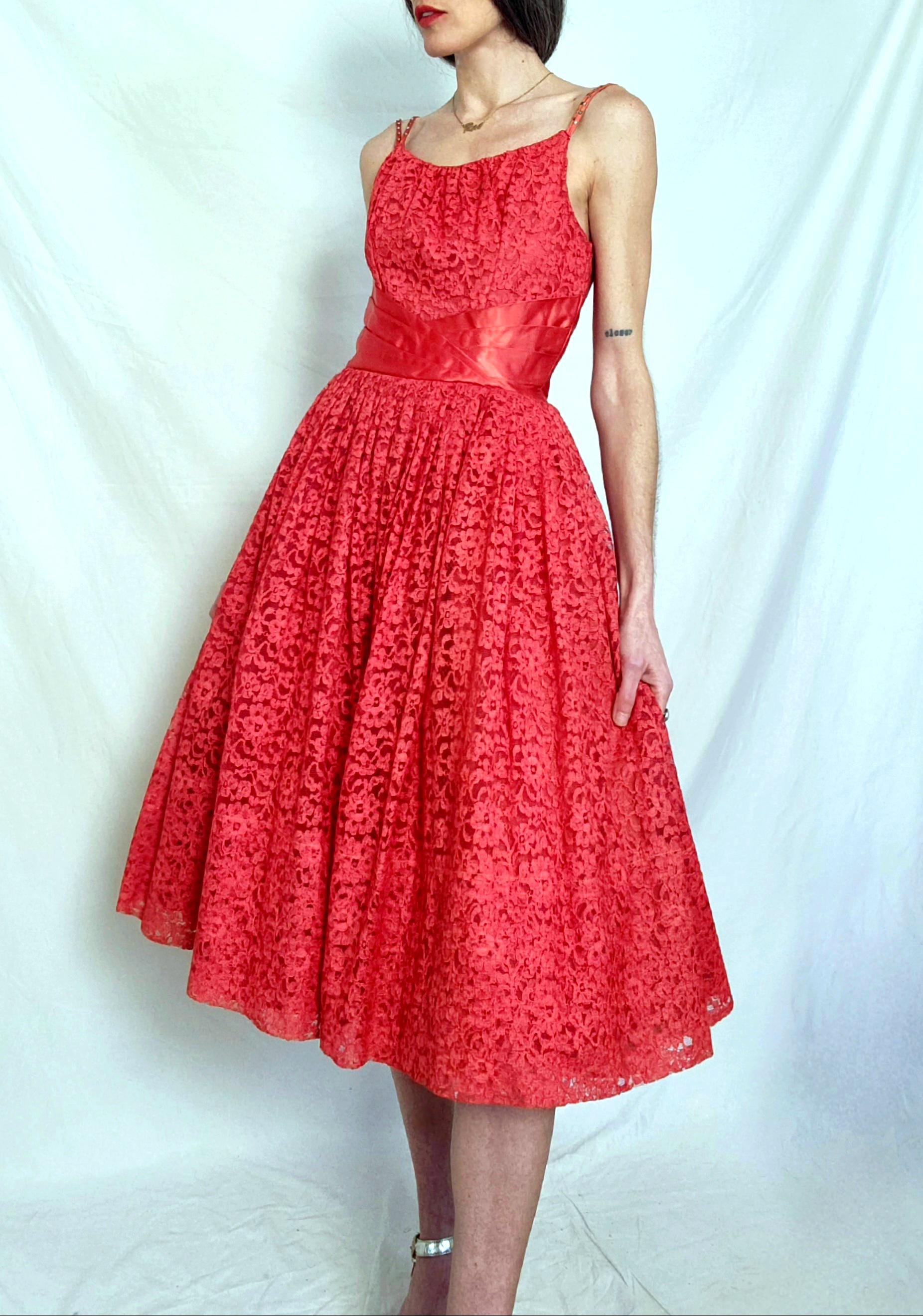 chinese dress ladies Red Stars Sweetheart Tea Length Formal Dress