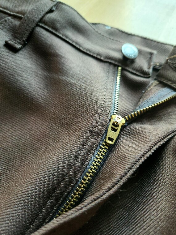 Vintage 70s Wrangler Wrancher Bootcut Pants: West… - image 8