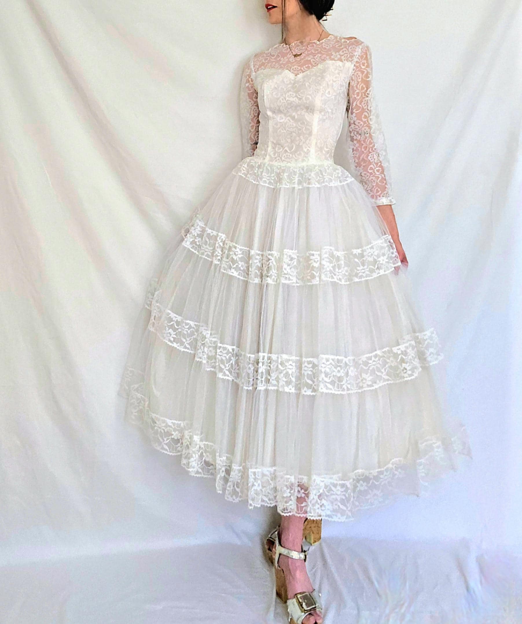 Tea Dresses Fit and Flare - Etsy Tea Dresses Fit and Flare - Etsy