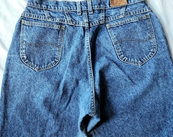 Vintage LEE Rider Jeans: High Rise Tapered Leg, 16 Petite