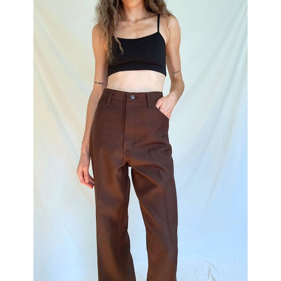 Vintage 70s Wrangler Wrancher Bootcut Pants: West… - image 1