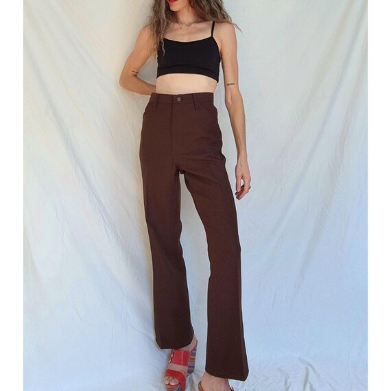 Vintage 70s Wrangler Wrancher Bootcut Pants: West… - image 5