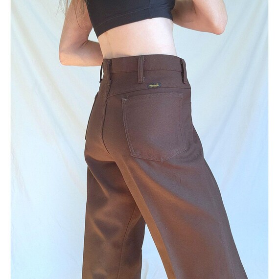 Vintage 70s Wrangler Wrancher Bootcut Pants: West… - image 3