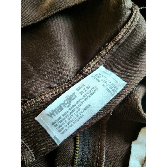 Vintage 70s Wrangler Wrancher Bootcut Pants: West… - image 6