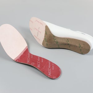Lot de 3 semelles à tige pour la fabrication de chaussures
