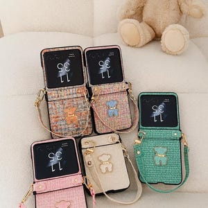 Woven Bracelet Phone Case for Motorola Razr: Hinge Protection
