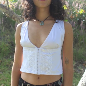 Women&#39;s White Corset