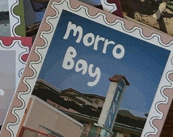 Morro Bay Stamp Print