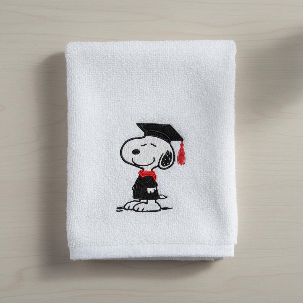 Senior 26 Snoopy Graduation Embroidery, Snoopy Graduation Embroidery ...
