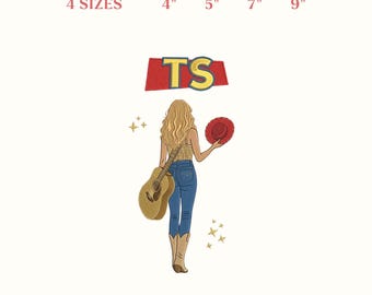 TS Singer Embroidery Design, TS Toys Embroidery