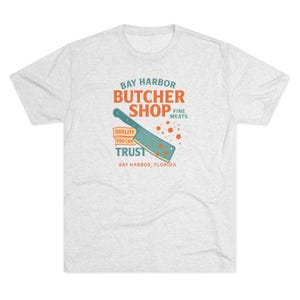 Bay Harbor Butcher Shop Horror Tee, Dexter Fans Graphic Tee, Vintage Horror Shirt, Creepy Halloween T-Shirt, Cult Style Design Shirt,