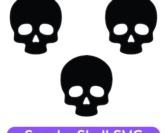 Spooky Skull SVG | Halloween Craft Cut File
