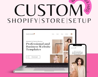 Custom Shopify Store Setup | Theme Website Design Service