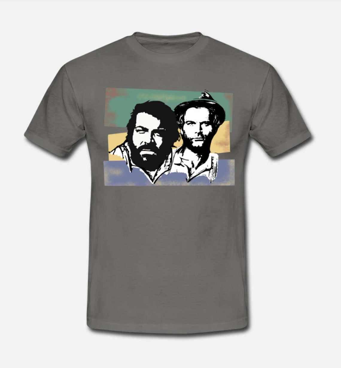 BUD SPENCER e Terence Hill TShirt per uomo maglietta Big Etsy