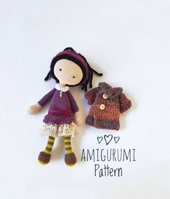etsy amigurumi doll pattern