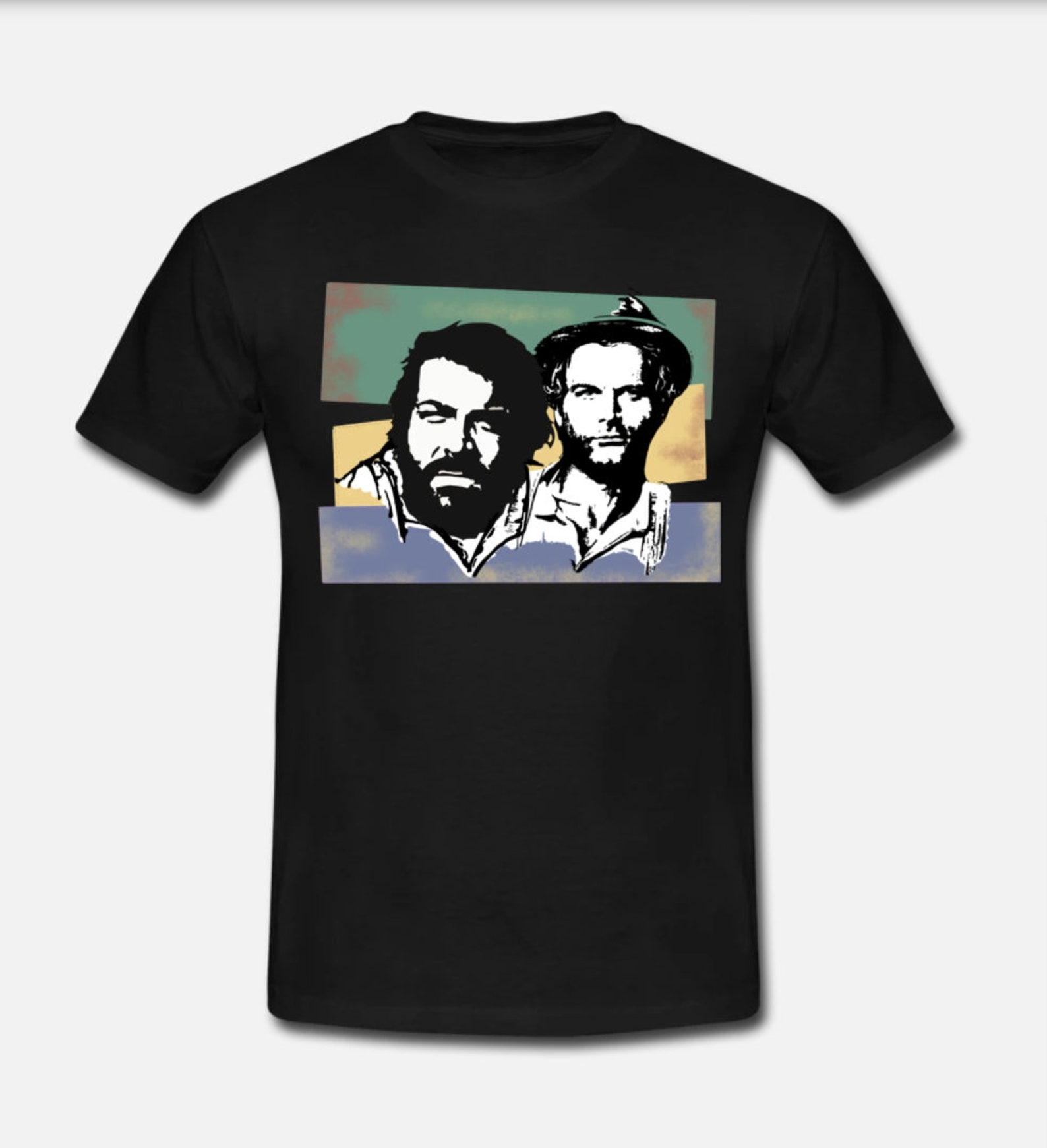 Bud Spencer Terence Hill T Shirt BUD SPENCER e Terence Hill T-Shirt per uomo maglietta Big | Etsy