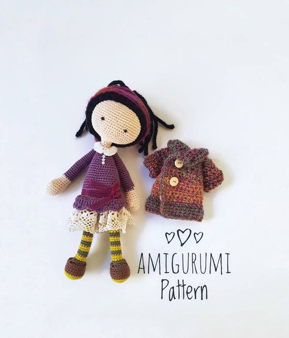 etsy amigurumi doll pattern