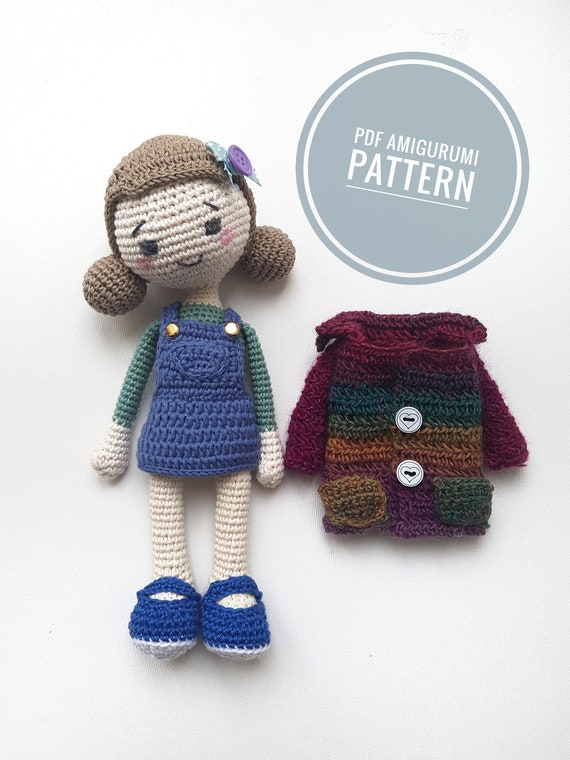 crochet doll pattern pdf