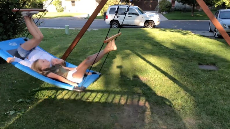 RIDE The WAVE! Swing Set Plans DIY Playset (Pdf Download) The Most Fun You'll Ever Have! image 5