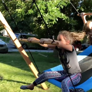 RIDE The WAVE! Swing Set Plans DIY Playset (Pdf Download) The Most Fun You'll Ever Have! image 8