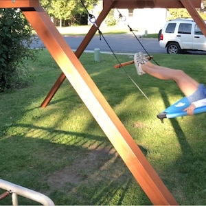 RIDE The WAVE! Swing Set Plans DIY Playset (Pdf Download) The Most Fun You'll Ever Have! image 6
