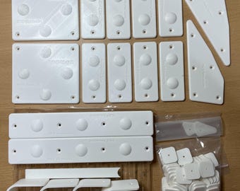 Goalie Pad Sliders - White | DCP Products