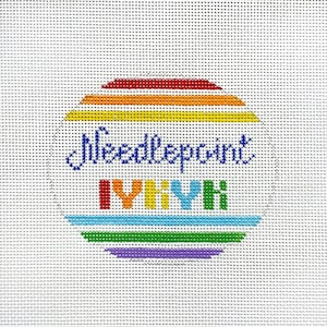 Hand Painted Needlepoint IYKYK Canvas by MyPinkSugarLife