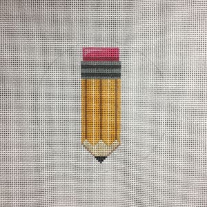 Hand Painted Pencil Needlepoint Canvas by MyPinkSugarLife