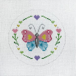 Hand Painted Butterfly Canvas by MyPinkSugarLife