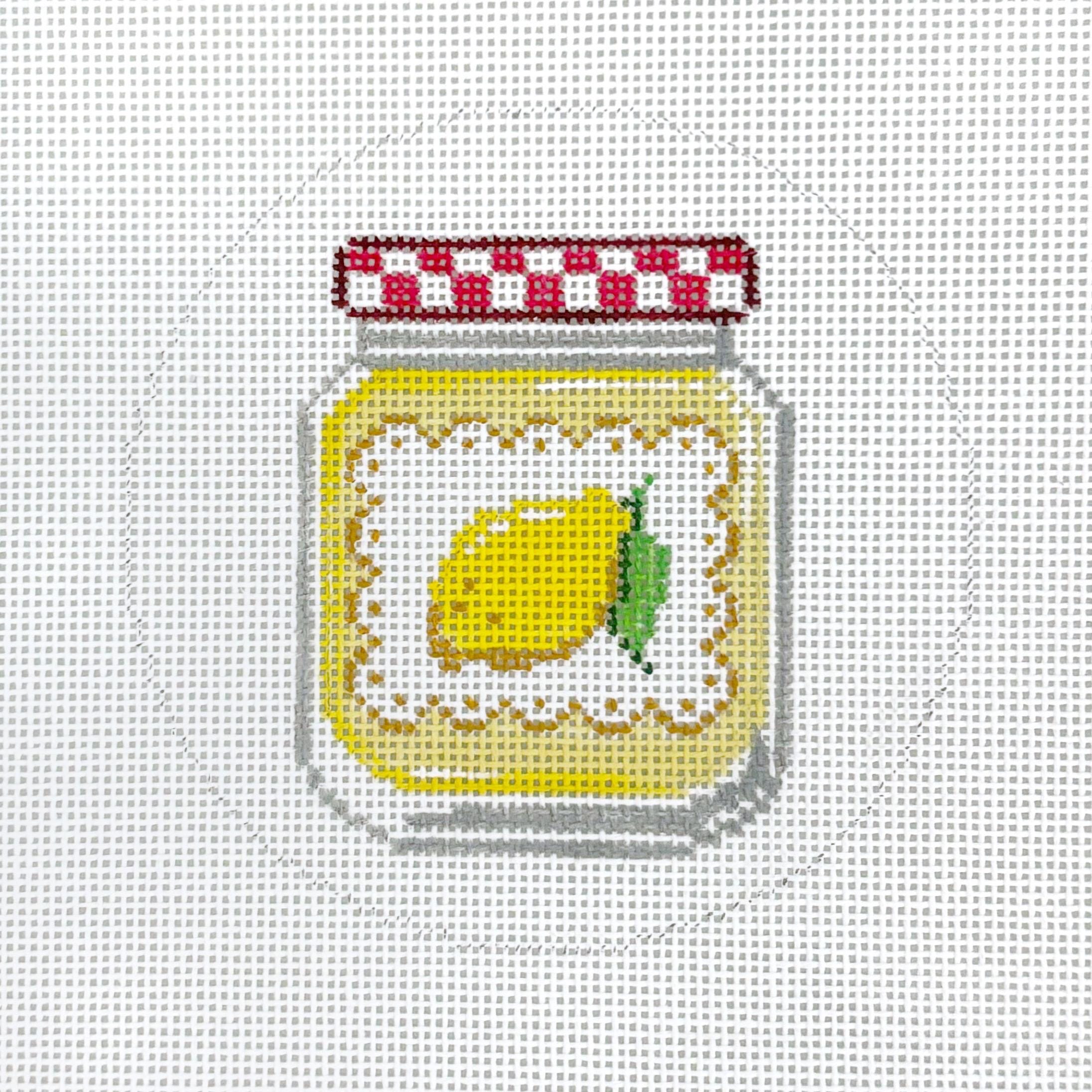 Hand Painted Lemon Curd Canvas by MyPinkSugarLife