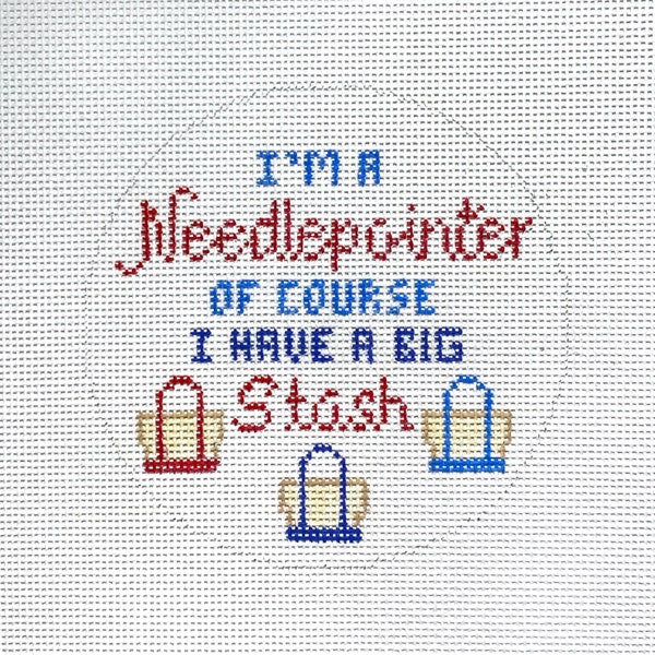 Hand Painted Big Stash Canvas by MyPinkSugarLife