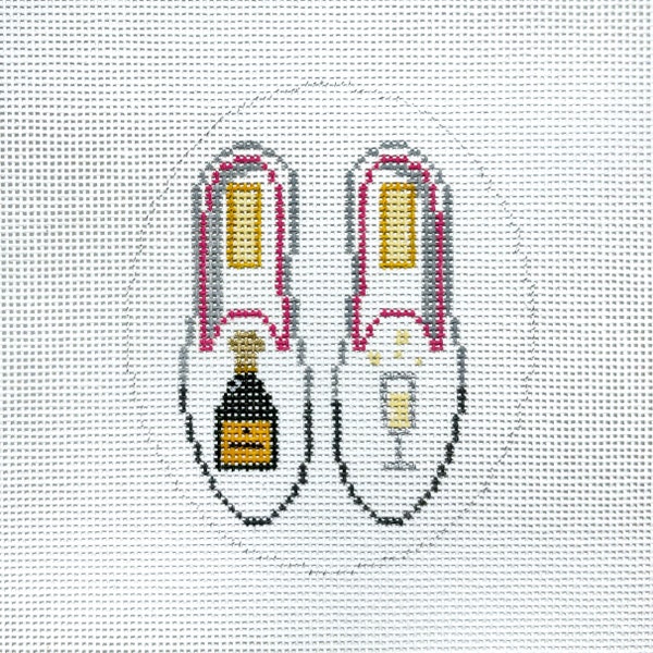 champagne sparkle shoes