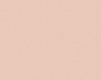 Tessuto di cotone per quilting First Blush Dots di Marcus Fabrics - Rosa - Venduto tagliato su misura!