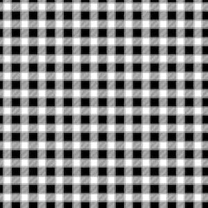 Timeless Treasures Sunflower Collection Small Buffalo Check Quilting Cotton Fabric- Black