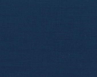 Navy Blue Poly/Cotton Broadcloth Fabric