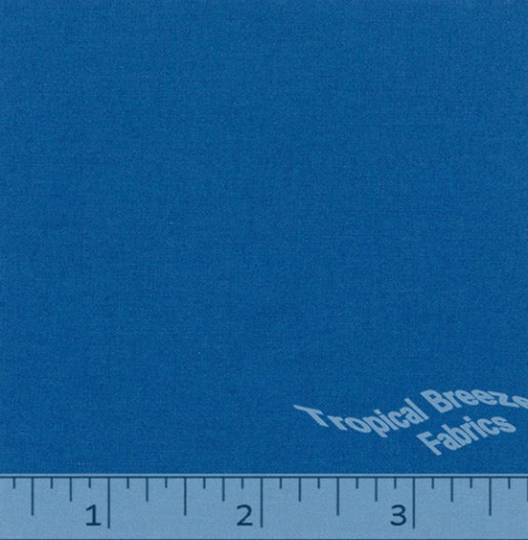 Light Royal Poly/cotton Broadcloth Fabric - Etsy