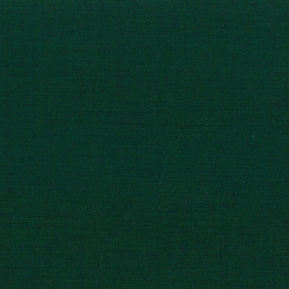 Dark Green Evergreen Hunter Poly/cotton Broadcloth Dress Fabric 