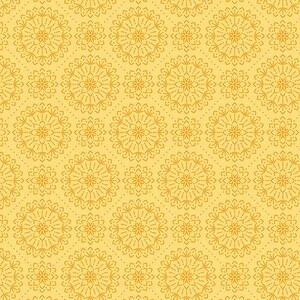 Benartex Among The Wildflowers Meadowsweet Quilting Cotton Fabric- Buttercup
