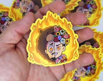 Midsommar Bear Flower | A24 Horror Movie | Waterproof Vinyl Sticker