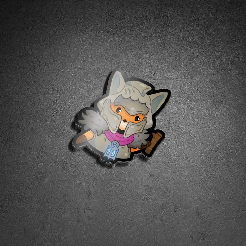 Tunic Sticker Tunic Game Fox Sticker – Armored Gamer Decal - Etsy