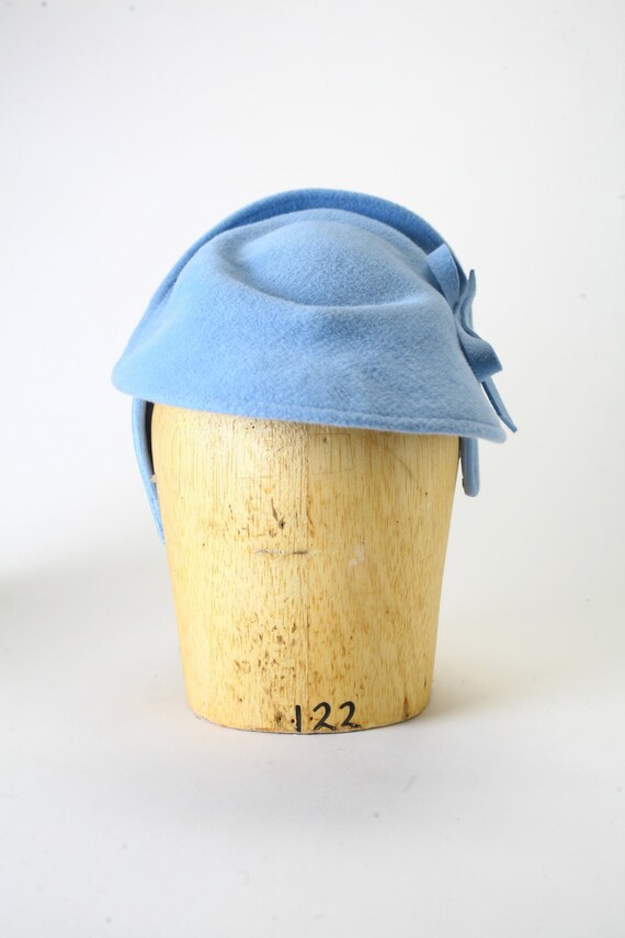 baby blue fedora