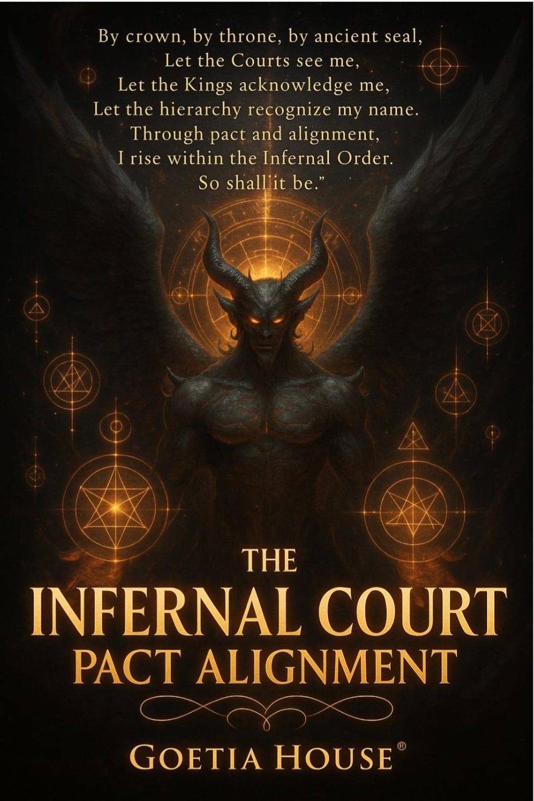 Infernal Rite THE INFERNAL COURT Pact Alignment Rite + Charged Digital Artwork - Etsy