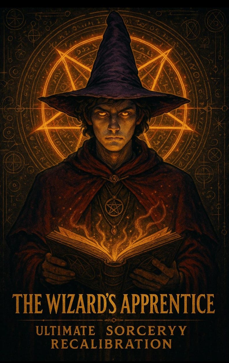 The Wizards Apprentice Attunement + Charged Digital Artwork - Etsy