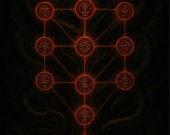 The Qliphothic Attunement + Charged Digital Artwork