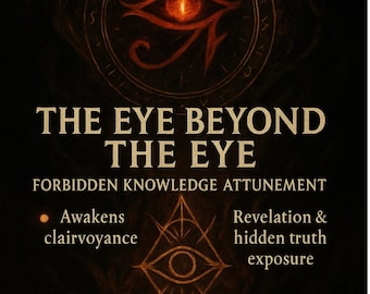 The Eye Beyond The Eye Activation Attunement + Charged Digital Artwork